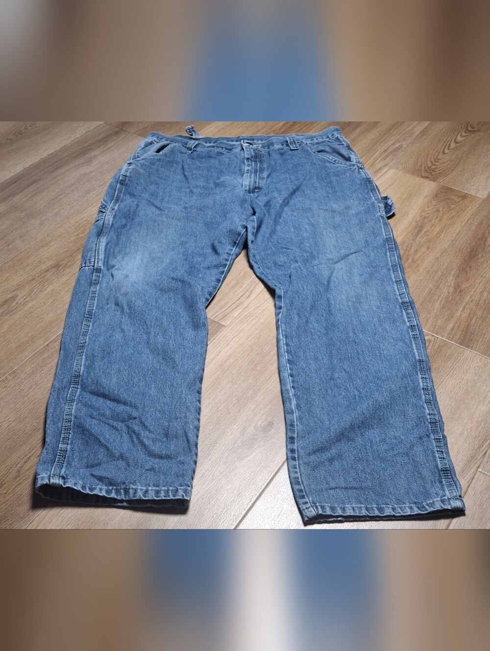 Mens Skatecore Streetwear 90s Grunge Wrangler Jeans Size 38×30 See Pics For Hole